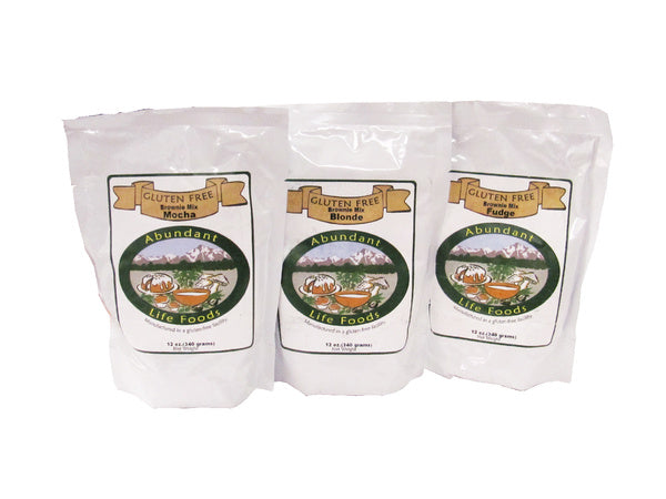 6-PACK OF MIX BROWNIE VARIETY GLTN FR