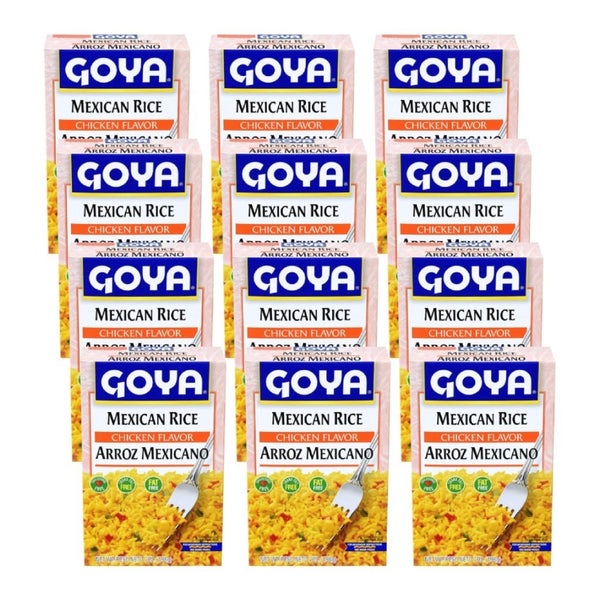 12-PACK OF Rice Mexican Mix Goya 7 oz
