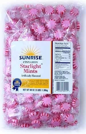 8-PACK OF CANDY CINNAMON STARLIGHTS