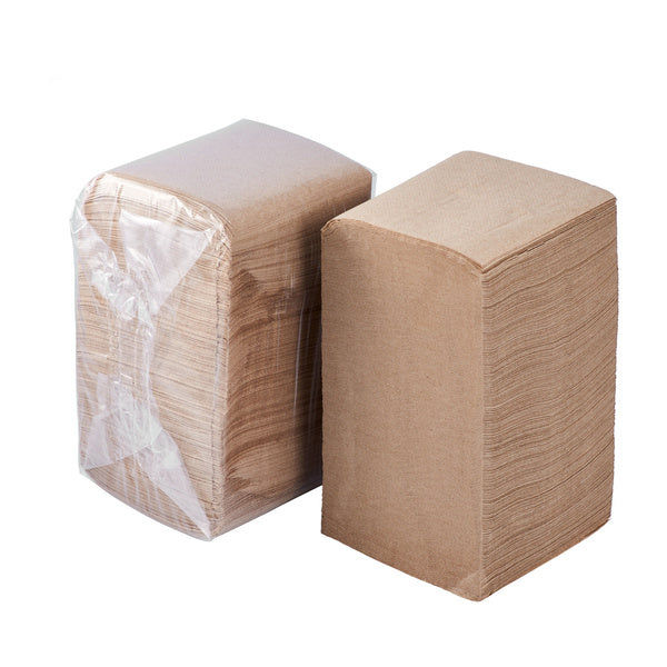 4000-PACK OF Napkin 9x9 Karat 4,000 ct 9" x9" Beverage Napkins, Kraft
