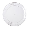 10-PACK OF PLATE PLASTIC CLR 9" DESGNWARE