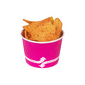 1000-PACK OF Container Takeout Karat 1,000 ct 12 oz Paper Food Containers | 100 mm | Pink