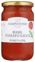 6-PACK OF SAUCE TOMATO BASIL 24 OUNCE - CASE OF 6