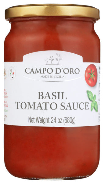 6-PACK OF SAUCE TOMATO BASIL 24 OUNCE - CASE OF 6
