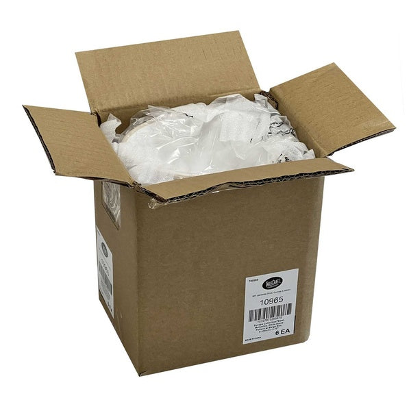 6 CT-PACK OF BOWL MELAMINE WHT/BG 13OZ