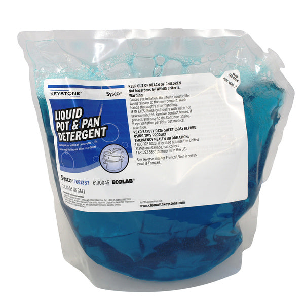 2- PACK OF DETERGENT POT/PAN LIQ BLU DISP