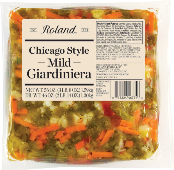 4-PACK OF GIARDINIERA VEG CHICAGO STYLE
