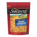 12-PACK OF Off The Block Fine Cut Sharp Cheddar Shred Sargento, 12 - 8 Oz
