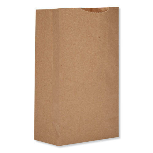500-PACK OF Bag Paper Extra Heavy-Duty Grocery Paper Bags - 500 Count Natural Paper Sacks, 4.13 x 2.63 x 7.88 Inches No. 2 Size