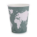 600-PACK OF Cup Hot Eco-Products EP-BNHC12-WD 12 oz World Art Renewable and Compostable Insulated Hot Cups - 600 Count Carton for Sustainable Enjoyment