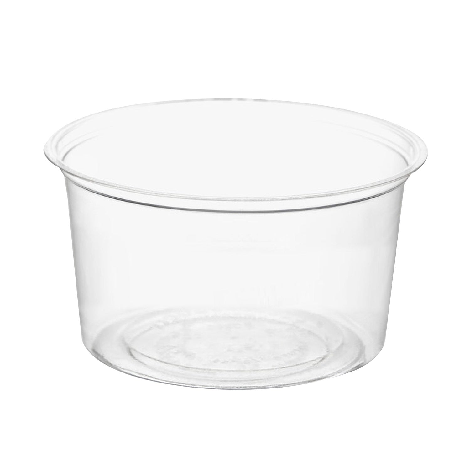 2500-PACK OF CUP PORTION COMPOSTABLE CLEAR INSERT (FITS PARFAIT LID) 4 OZ DISPOSABLE