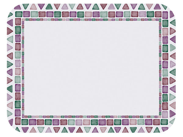 1-PACK OF TRAY MAT 12.75X16.75 TL MOSIAC