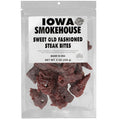 6-PACK OF Beef Steak Bites Sweet Old Fashioned 8 oz, Iowa Smokehouse
