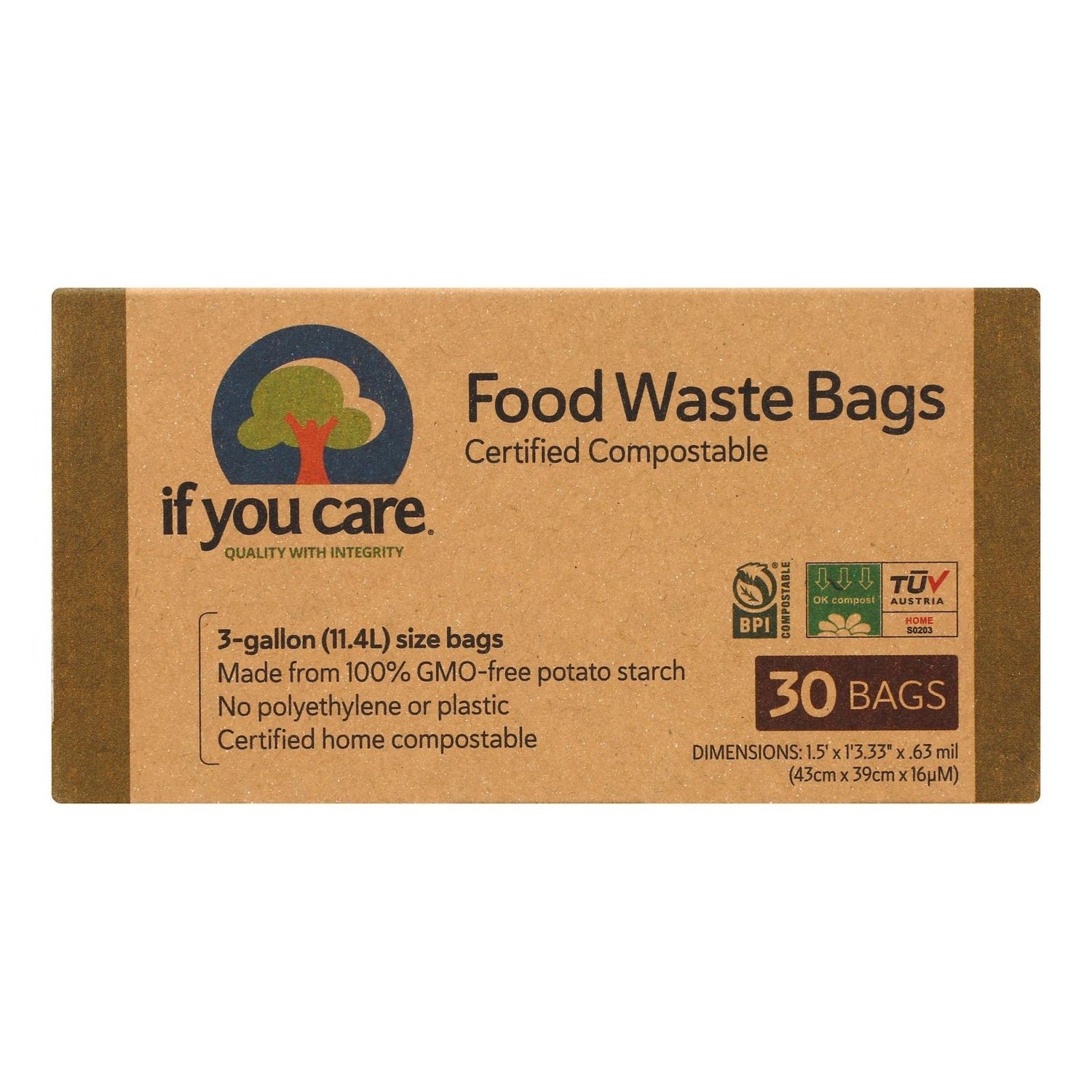 12-PACK OF BAG COMPOST RECYCLED