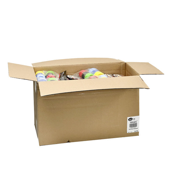 6 CT-PACK OF CAP END SQZBTL ASTCLR