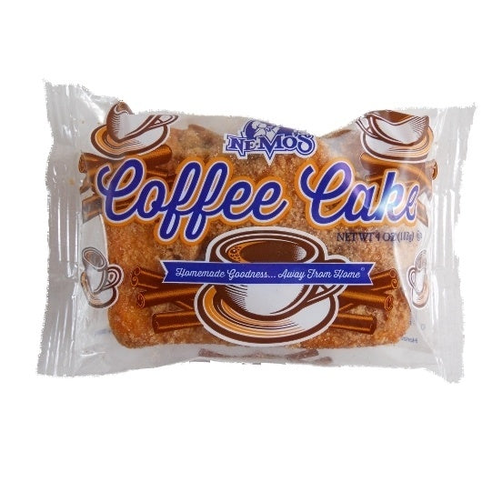 36- PACK OF Streusel Topped Coffee Cake Nemo's, 6 - 6 - 4 OZ