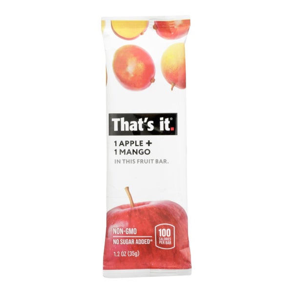 12-PACK OF SNACK BAR APPLE AND MANGO