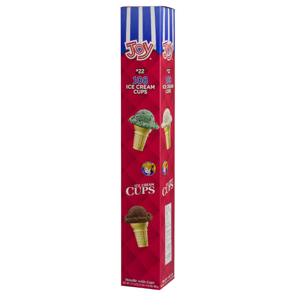 8-PACK OF CONE CAKE #22 CUP DSPNSR