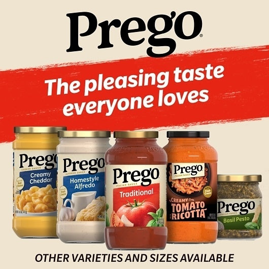 12-PACK OF Traditional Spaghetti Sauce Prego, 12 - 24 OZ