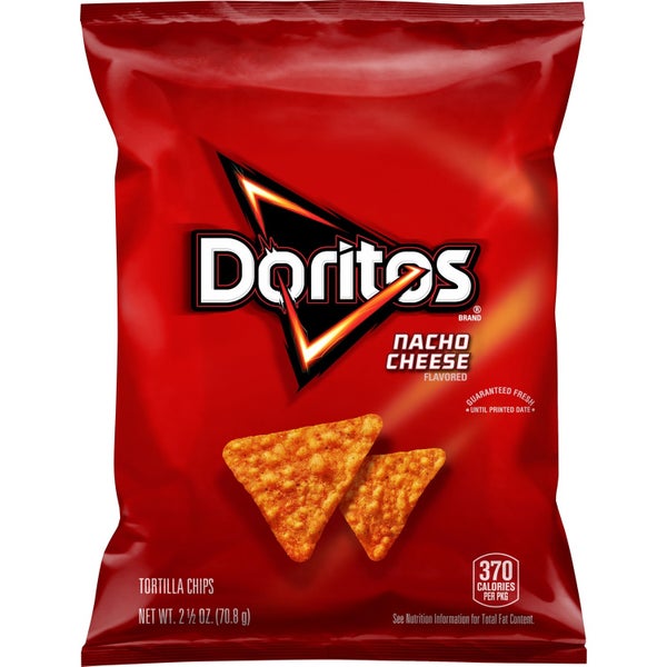 24-PACK OF CHIP TORTILLA NACHO CHEESE XVL