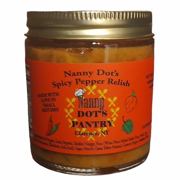 24-PACK OF Relish Spicy Pepper, Dots Pantry