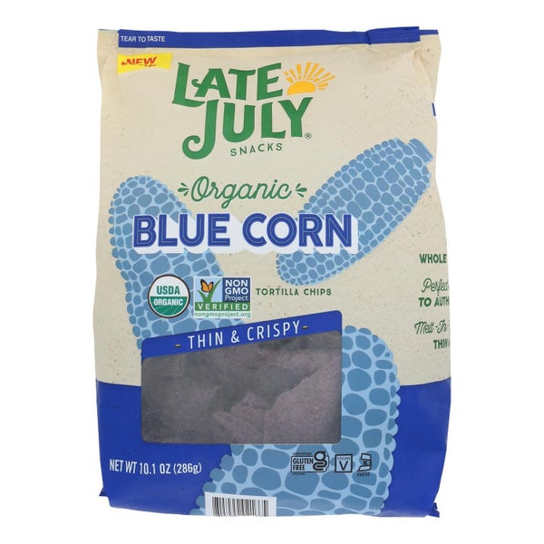 9-PACK OF CHIP TORTILLA BLUE SEA SALT