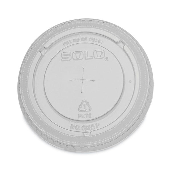 1000-PACK OF Lid Plastic Dart 695TS Clear Plastic Cold Cup Lids for 12 oz to 14 oz Cups -