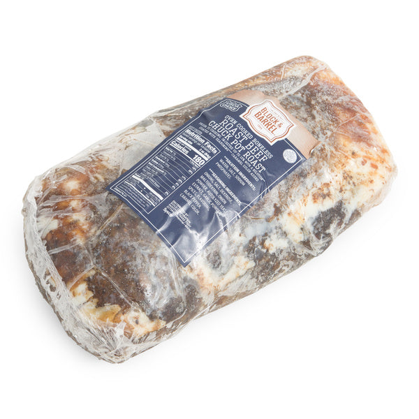 9-12 #-PACK OF BEEF ROAST POT CLOD W/ON CH 10