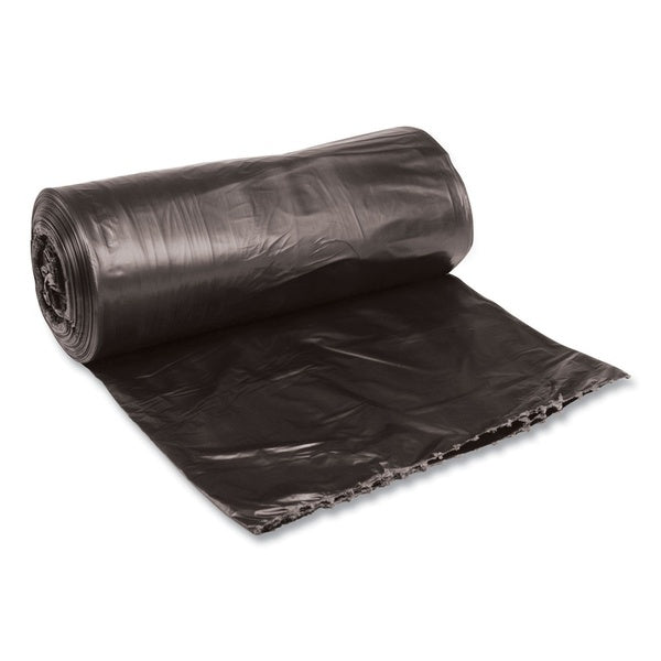 200-PACK OF Liner Trash Durable 33 Gallon Low-Density Black Waste Can Liners - 0.5 Mil Thickness - 200 Count