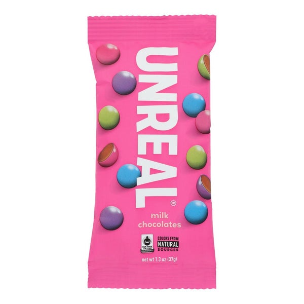 12-PACK OF CANDY CHOCOLATE COLORED BITES