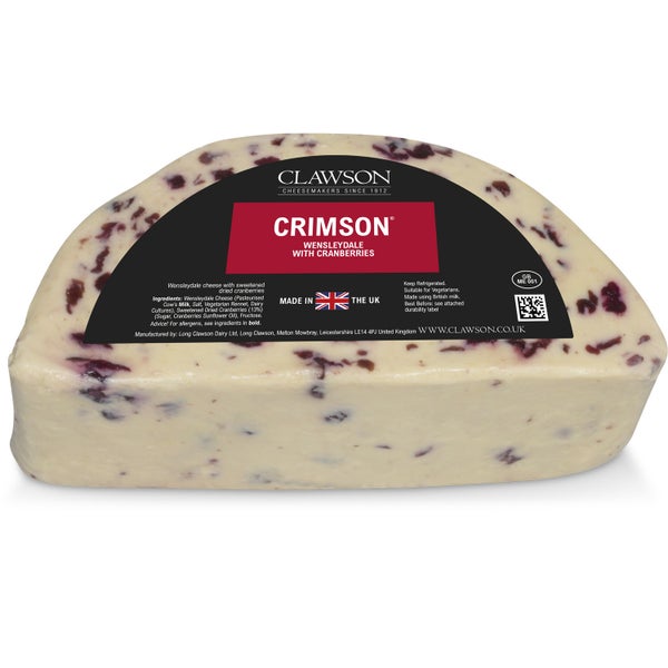 2-PACK OF CHEESE WENSLEYDALE CRANBERRY