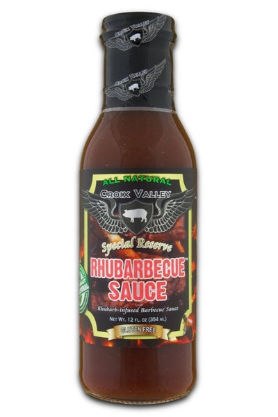 12-PACK OF Sauce Rhubarbecue, Croix Valley