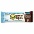 12-PACK OF Organic Bars Real Food Acai Coconut, Pure Bliss Organics