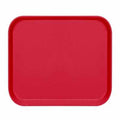 12 CT-PACK OF TRAY FBRGLS CAMBRO RED 13