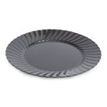 10-PACK OF PLATE PLAS BLK 9" RGD CLSWR