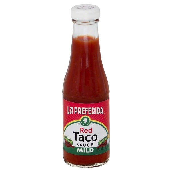 12-PACK OF SAUCE TACO RED MILD 7 OUNCE - CASE OF 12