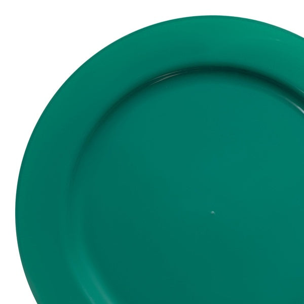 24-PACK OF Plate Appetizer 7.5" Green Holiday