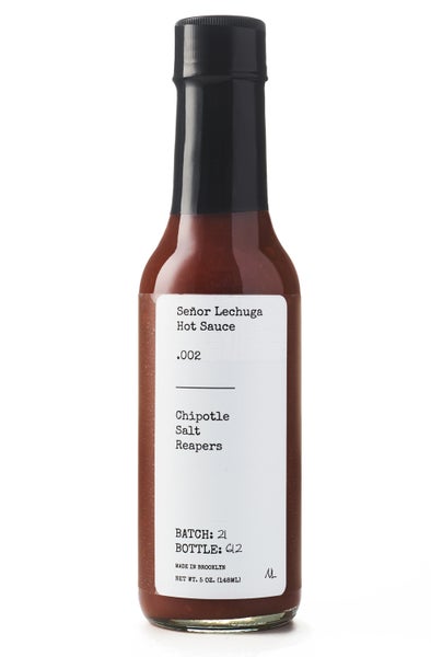 12-PACK OF Sauce Hot Chipotle Salt Reapers .002, Senor Lechuga