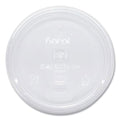 1000-PACK OF Lid Plastic Karat C-KC107TS-SH Clear Plastic PET Lids for 32 oz Cold Cups - 1000 Count Carton - Ideal for Smoothies and Beverages