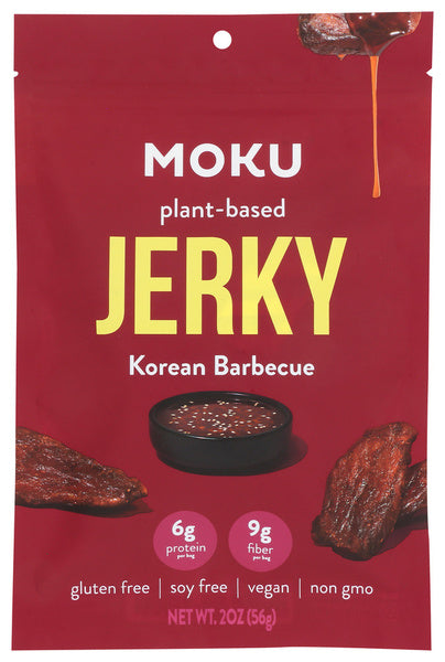 8-PACK OF PLANTBASED JERKY KOREAN BARBECUE 2 OUNCE - CASE OF 8