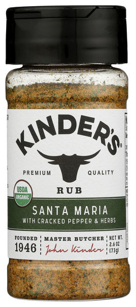 8-PACK OF Seasoning Rub Kinders 2.6 oz