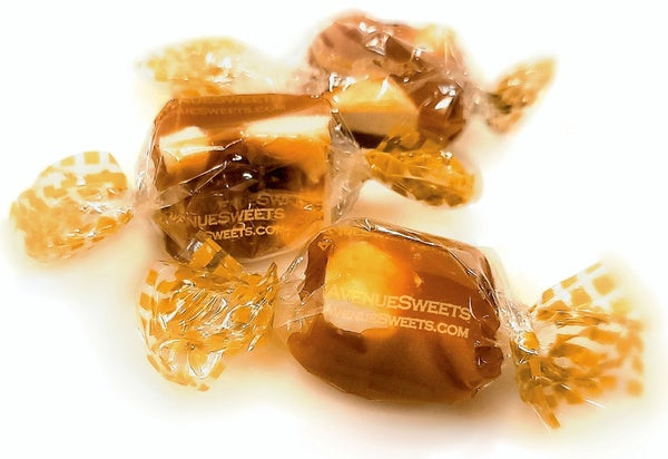3-PACK OF Candy Caramels Butterscotch Marshmallow BULK (approx. 38 caramels), AvenueSweets