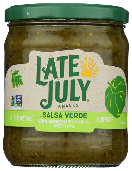 12-PACK OF Salsa Tomatillo Late July 15.5 oz