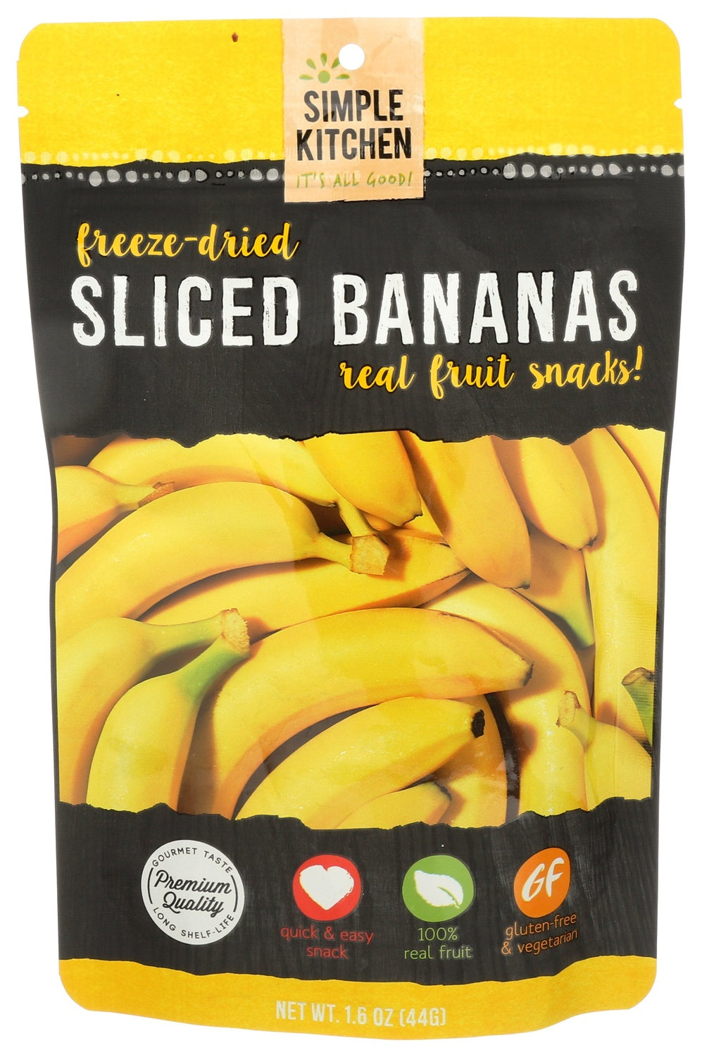 6-PACK OF SNACK FRUIT FREEZE-DRIED SLICED BANANAS