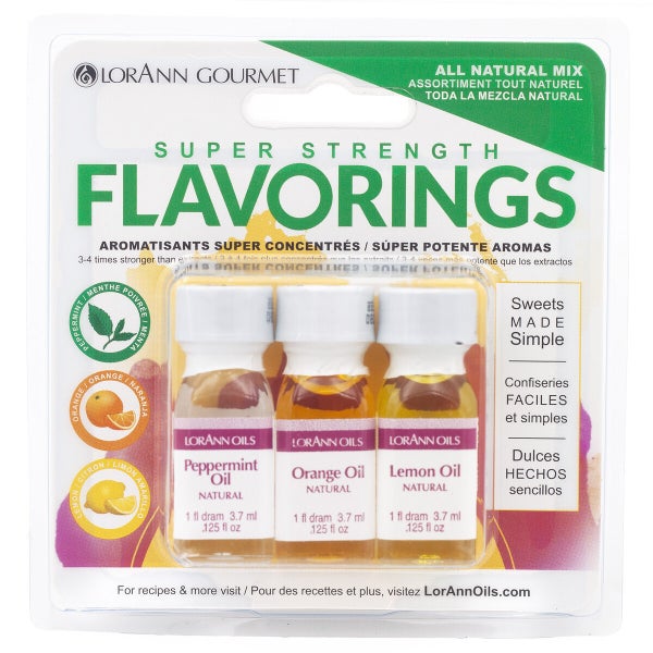 36-PACK OF Flavors All Natural Mix -Tri-Pack, LorAnn Oils