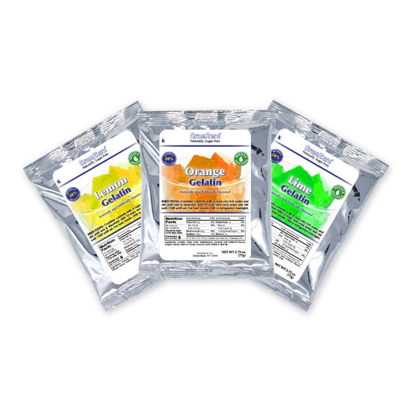 12-PACK OF GELATIN ASST CITRUS PWDR SF