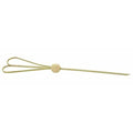 10-PACK OF PICK WOOD BAMBOO W/BALL HEART