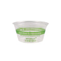2000-PACK OF Cup Cold Eco-Friendly World Centric CPCS2S 2 oz PLA Souffle Cold Cups - Clear (2,000 Count)