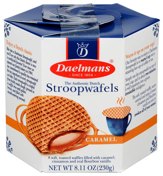 9-PACK OF WAFFLE DUTCH CARAMEL 8.1 OUNCE - CASE OF 9