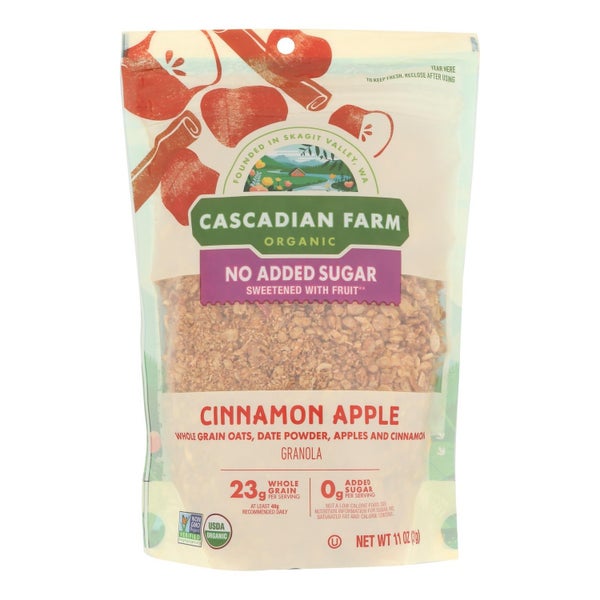 4-PACK OF SNACK GRANOLA CINNAMON APPLE